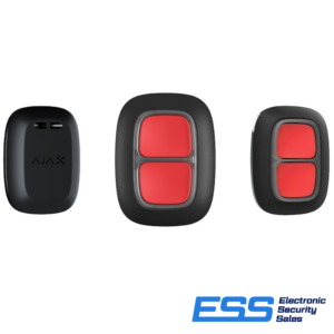 AJAX - Double Panic  - 2 Way WL Double Push Panic Button (Black) (E44042)