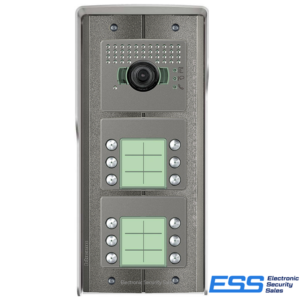 Bticino Sfera Robur 2W EP Kit - 12 DBL PB Audio/ Video Surface Mount