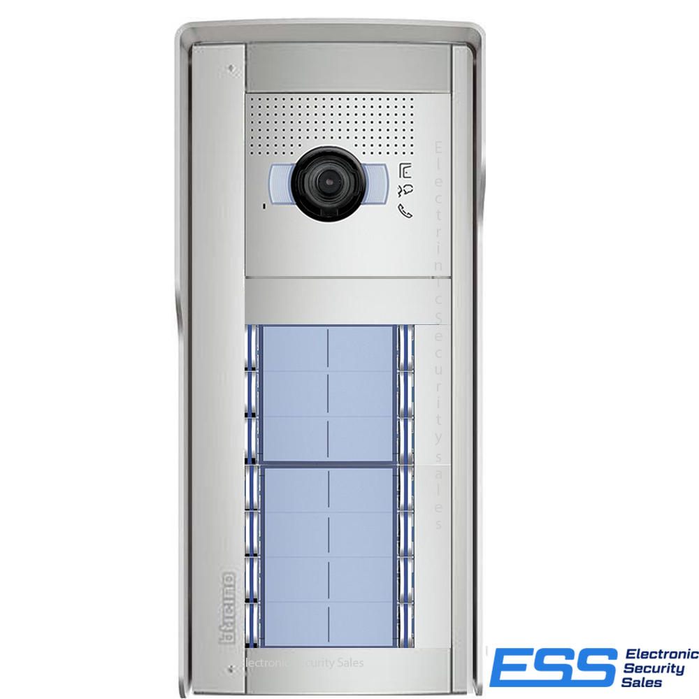 Bticino New Sfera 2W EP Kit 14PB DBL sided Audio/ Video Surface Mount