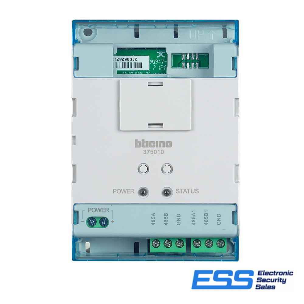 Bticino 375010 LIFT CONTROL INTERFACE WITH IP PROTOCOL TRANSLATOR (E62443)
