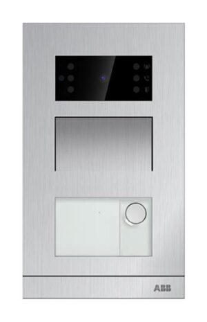 ABB Video outdoor station, 1 pushbutton, stainless steel (M21321P1-S)