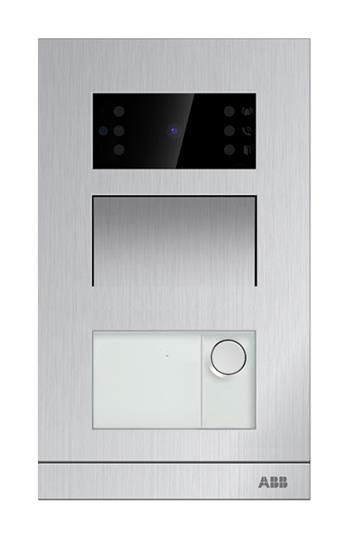 ABB Video outdoor station, 1 pushbutton, stainless steel (M21321P1-S)