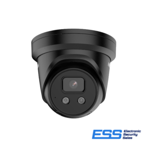 HIKVISION ACUSENSE 2CD2366G2-IU 6MP TURRET CAMERA, BLACK, FIXED 2.8MM, IR 30M, MIC