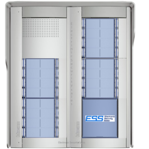 Bticino New Sfera 2W EP Kit - 32 DBL PB Audio Surface Mount Door Station -  Without Auxiliary Relay
