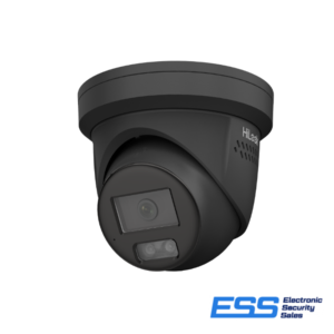 HIKVISION HILOOK T269H-MU-SL  6MP TURRET, BLACK, BLUE /RED, FIXED 2.8MM, IR 30M, MIC