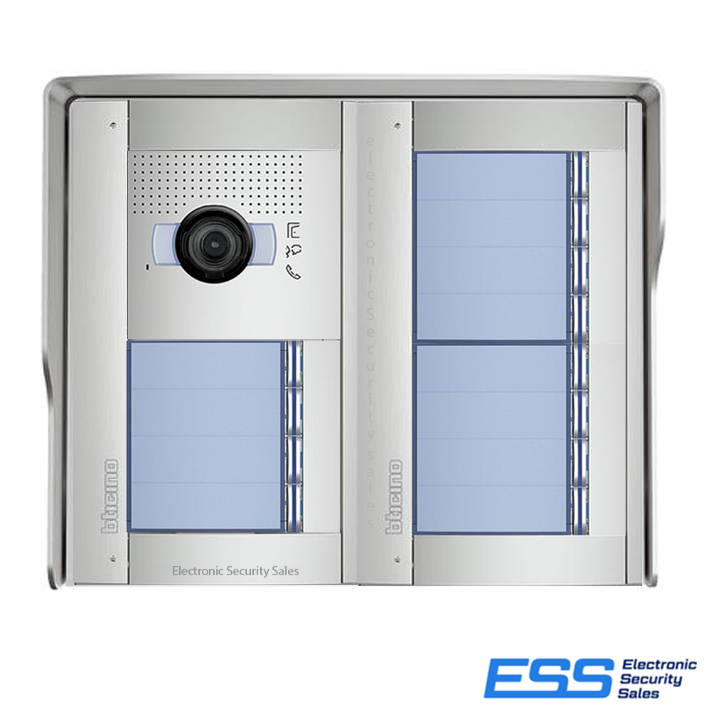 Bticino Sfera 2W EP Kit - 12 PB Single sided AV Surface Mount