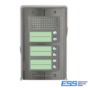 Bticino Sfera Robur 2W EP Kit - 6PB Audio SINGLE Surface Mount  - With advanced speaker mod cover