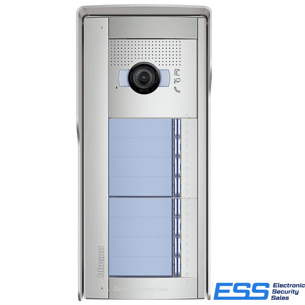 Bticino Sfera 2W EP Kit - 8 Single PB AV Surface Mount