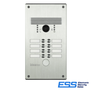 Bticino LINEA 300 2 WIRE ANTIVANDAL 8 PUSH-BUTTONS STAINLESS STEEL (E62350)