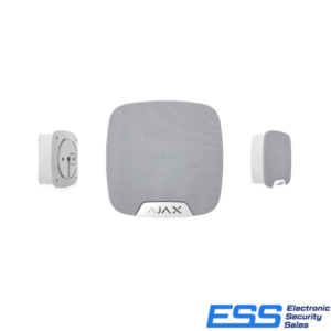 AJAX - Home Siren - 2 Way Wireless internal siren with LED Indicator (Silver/White) (E44033-WHT)